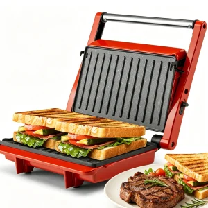 Non-Stick Electric Sandwich Maker