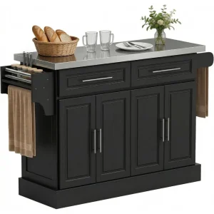 Rolling Kitchen Island Cart