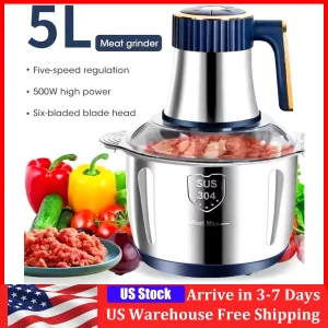 Electric Meat Grinder/Vegetable Slicer Chopper