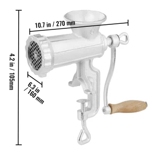Heavy Duty Manual Meat Grinder