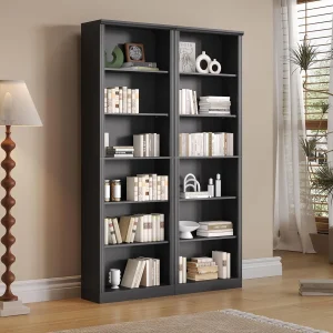 Tall Bookshelf Set of 2