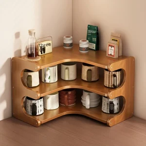 Corner Desk Shelf